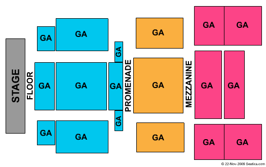 Best Buy Theatre Seating Chart